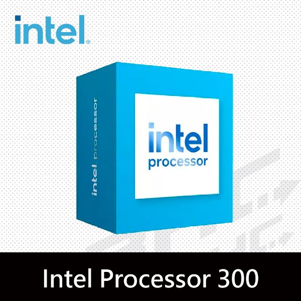 圖片 Intel Processor 300【2核/4緒】3.9GHz/6M/UHD710/46W【代理盒】