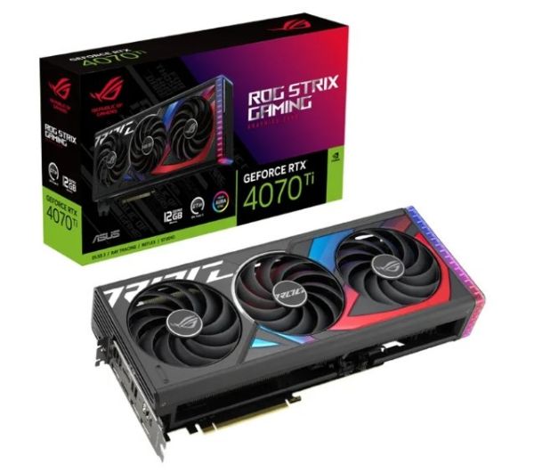 圖片 黑悟空專用卡 聯迅~自取價31900含稅 華碩 STRIX-RTX4070TI-O12G-GAMING 搭 1000W