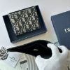 圖片 DIOR Oblique 緹花八卡男短夾