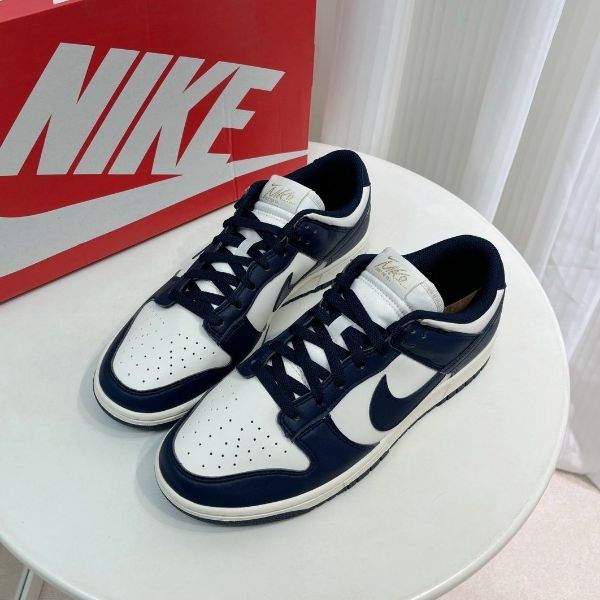 圖片 Nike Dunk Low 金絲午夜藍配色