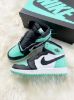 圖片 鞋教 Nike Air Jordan 1 Retro High OG GS "Green Glow" 黑薄荷綠 湖水綠 女款 FD1437-130