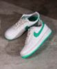 圖片 鞋教 Nike Air Force 1'07 Low " Patent Platinum Tint Stadium Green" 白綠 漆皮 男款 HF4864-094