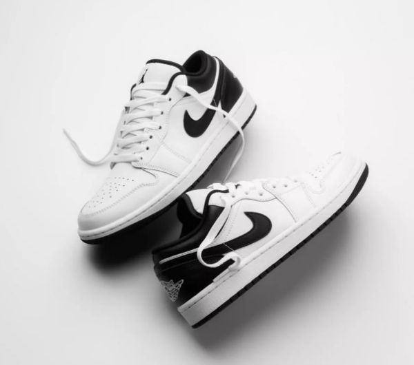 圖片 鞋教 Nike Air Jordan 1 Low "White Black" 白黑 低筒 553558-132