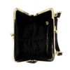 圖片 Vivienne Westwood 防刮皮革金色土星轉釦兩用斜背包(黑)