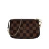 圖片 Louis Vuitton 棋盤格紋帆布迷你手提零錢包(N58009-咖)