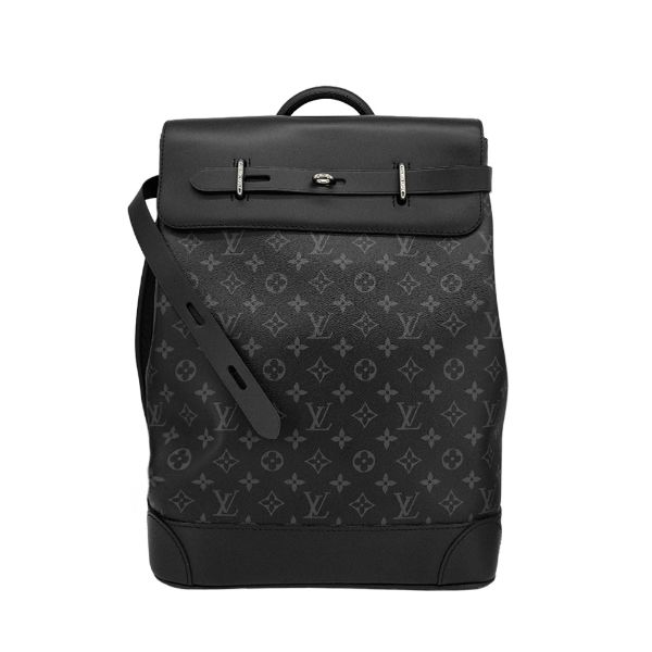 圖片 Louis Vuitton Steamer 帆布後背包(M44052-黑)