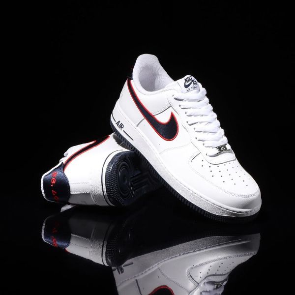 圖片 鞋教 Nike W Air Force 1 '07 Low "Houston Comets 4-Peat" 休士頓彗星四連冠 白海軍藍 FJ0710-100