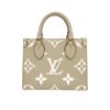 圖片 Louis Vuitton OnTheGo BB 牛皮手提二用包(M47054-斑鳩灰)