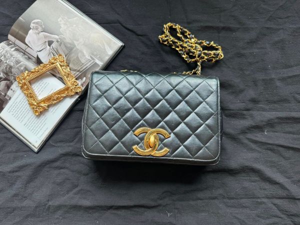 圖片 🇯🇵 Chanel Vintage回途 ✨氛選品私物現貨 · 大金釦翻蓋貝嫂包