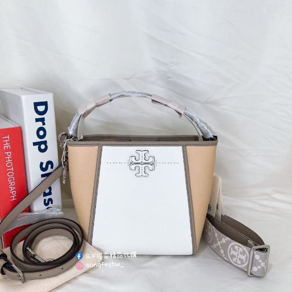 圖片  Tory Burch 專櫃款 McGraw水桶包 手提斜背包