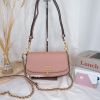 圖片  Tory Burch｜TB Britten 大金logo 雙背帶法棍包 肩背包 斜背包