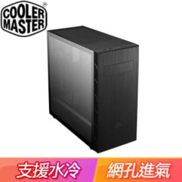 圖片 酷碼 MasterBox MB600L V2 光碟機版 顯卡長40/CPU高16.1/玻璃透側/髮絲紋面板/ATX