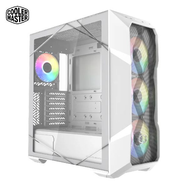 圖片 酷碼 MasterBox TD500 Mesh V2 (白) 顯卡長41/U高16.5/玻璃透側/可拆式上蓋/ATX