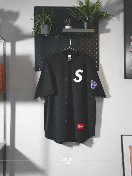 Supreme FW24 Week1 S-Logo Baseball Henley