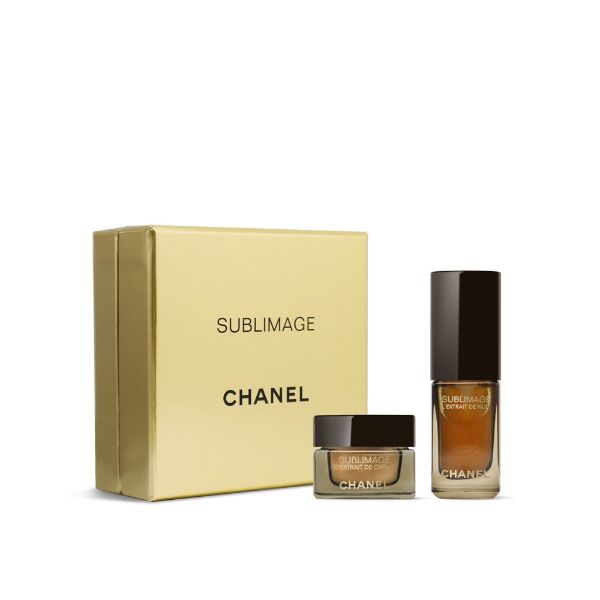 圖片 CHANEL 香奈兒保養 SUBLIMAGE 迷你奢華極萃肽金雙效組