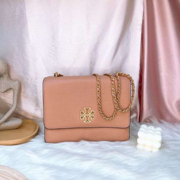 圖片 Tory Burch｜TB 大金logo 兩用鏈包 肩背包 斜背包