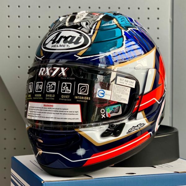 圖片 『嘉義Riderment萊德曼騎士部品』ARAI RX7X PEDROSA SHOGUN  納普斯公司貨 全罩式安全帽