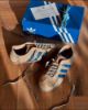 Clot x Adidas Originals Gazelle Linen Khaki Light Blue IH3641