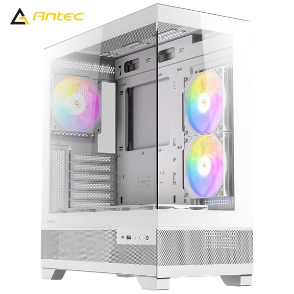 圖片 Antec CX700 定光RGB ELITE 白 顯卡長41/CPU高16/風扇*6/全景玻璃透側/ATX