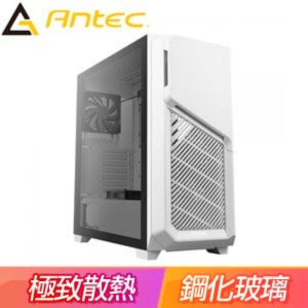 圖片 Antec DP502 FLUX 白 顯卡長40/CPU高17.5/創新風流架構/支援5.25/玻璃透側/ATX