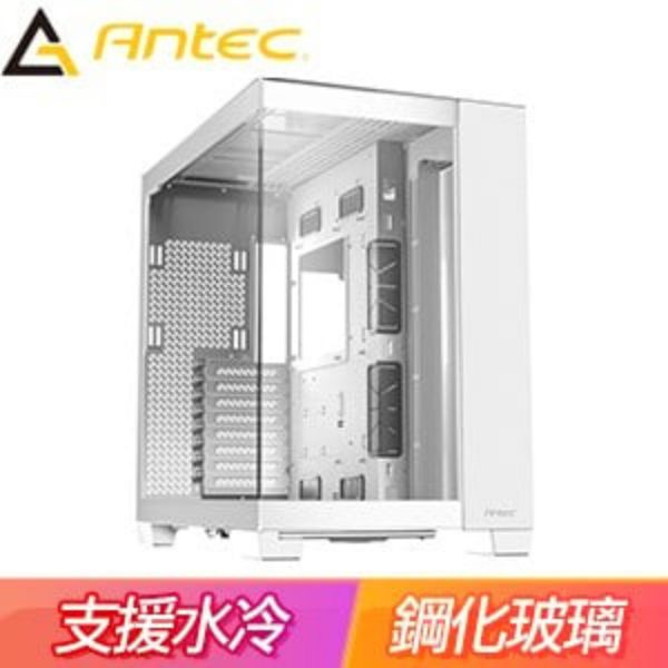 圖片 Antec C8 White 顯卡長44/CPU高17.5/分艙設計/全景玻璃透側/E-ATX