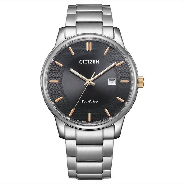 圖片 CITIZEN星辰 Eco-Drive 簡約三針情侶對錶男錶 BM6977-70E 黑面