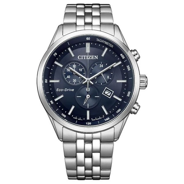 圖片 日本CITIZEN星辰 Eco-Drive 新上市時尚三眼計時腕錶 AT2570-56L