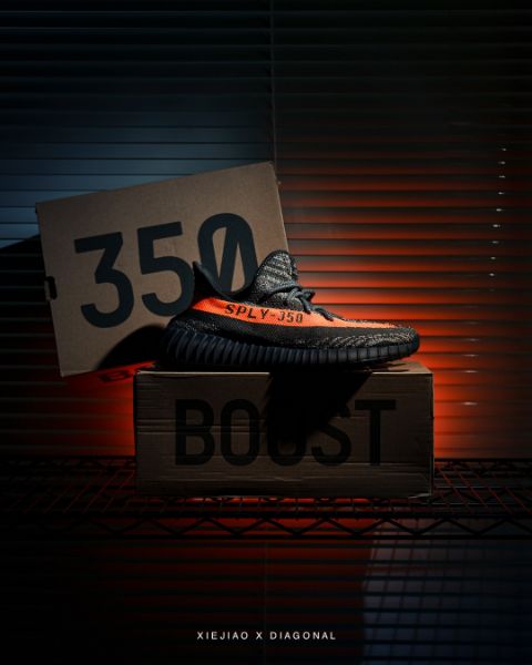 圖片 鞋教 預購 Adidas Yeezy 350 V2 "Carbon Beluga" 灰橙3.0 HQ7045