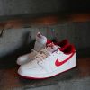 圖片 鞋教 Nike Air Jordan 1 Low OG "University Red" 白紅 大學紅 CZ0790-161