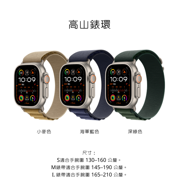 圖片 Apple Watch Ultra 49MM 3代(有支援行動網路）