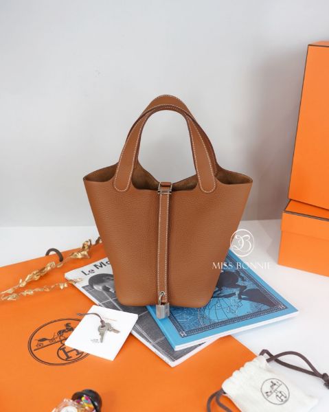 圖片 HERMÈS Picotin 18 Lock Bag菜籃包