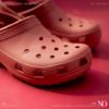 NICEDAY 現貨 Crocs Classic Crush 洞洞鞋 經典 粉色系 玫瑰粉