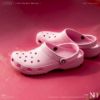 NICEDAY 現貨 Crocs Classic Crush 洞洞鞋 經典 粉色系 亮粉色 10001-6TW