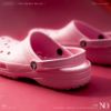 NICEDAY 現貨 Crocs Classic Crush 洞洞鞋 經典 粉色系 亮粉色 10001-6TW