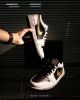 圖片 鞋教 Nike Air Jordan 1 Low "White Black Metallic Gold Swoosh" 黑金 反轉熊貓 553558-172