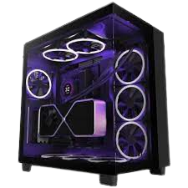 圖片 NZXT H9 Elite 黑 顯卡長43.5/CPU高16.5/玻璃透側/分艙設計/ATX(H91EB-01)