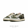 圖片 【白頭鞋腦👨🏻‍🦳】Travis Scott x Air Jordan 1 Low OG "Medium Olive" 倒鉤 橄欖綠｜DM7866-200｜預購