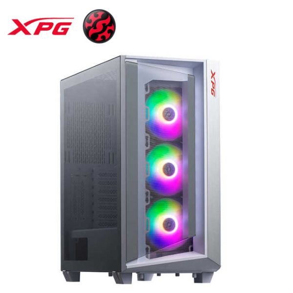 圖片 XPG CRUISER 雷巡艦 白 顯卡長35/CPU高17/雙面玻璃/E-ATX