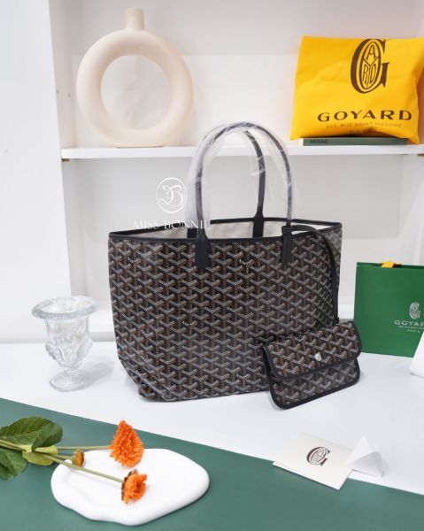 圖片 GOYARD  Saint Louis PM 托特包-黑色