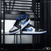 NICEDAY 現貨 Air Jordan 1 low Game Royal 皇家銀藍 銀藍 藍 灰 553558-007