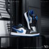 NICEDAY 現貨 Air Jordan 1 low Game Royal 皇家銀藍 銀藍 藍 灰 553558-007