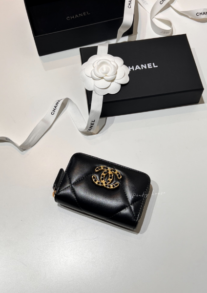 圖片 Chanel 19 新款/內層拉鍊卡包
