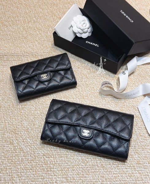 圖片 Chanel 經典荔枝牛金/三折中夾