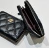 圖片 Chanel 經典荔枝皮/拉鍊錢包