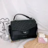 圖片 Michael Kors｜MK 專櫃款 卯釘郵差包 手提包 斜背包
