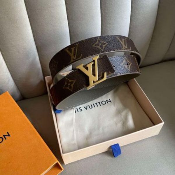 圖片 Lv 老花雙面腰帶85碼