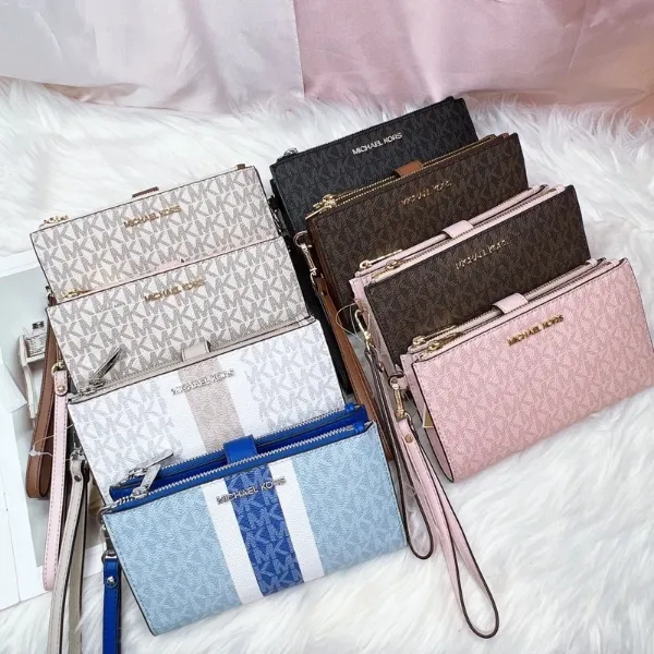 圖片 Michael Kors｜MK 手掛帶 多功能中長夾