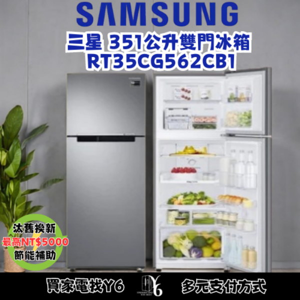 SAMSUNG 三星 351公升雙門冰箱 RT35CG562CB1