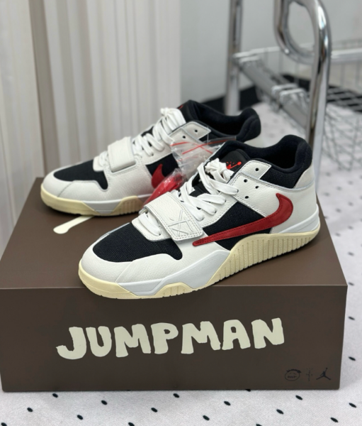 Travis Scott x Jordan Jumpman Jack “university Red” 大學紅 倒鉤 聯名 復古鞋款 FZ8117-101