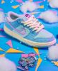 圖片 鞋教 預購 VERDY x Nike SB Dunk Low Pro QS "Visty" 聯名 藍綠粉 絨毛 FN6040-400